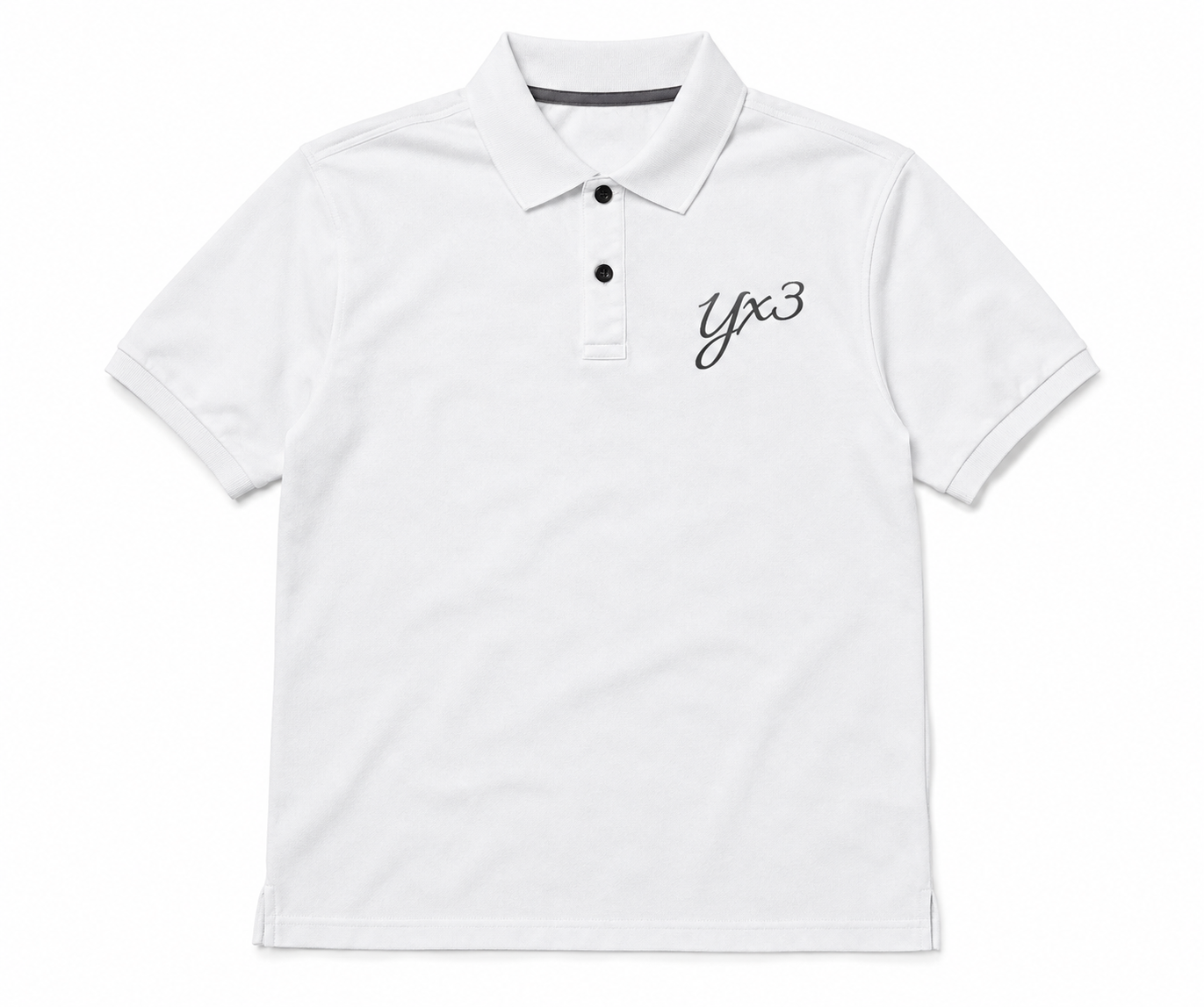 YCubed Premium Polo Shirt – White