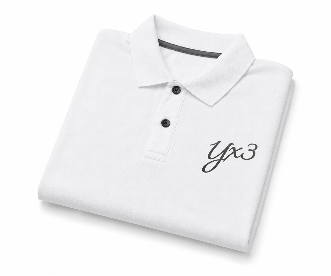 YCubed Premium Polo Shirt – White