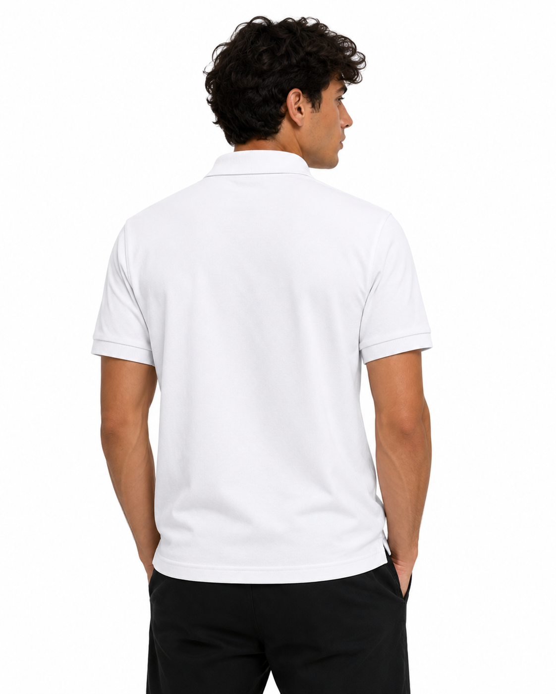 YCubed Premium Polo Shirt – White
