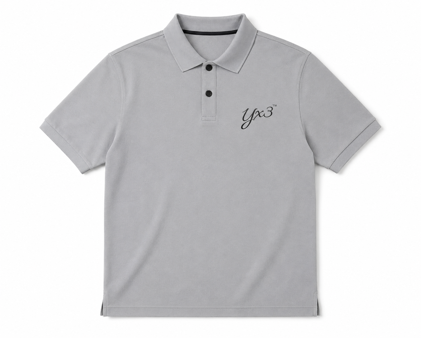 YCubed Premium Polo Shirt – Grey