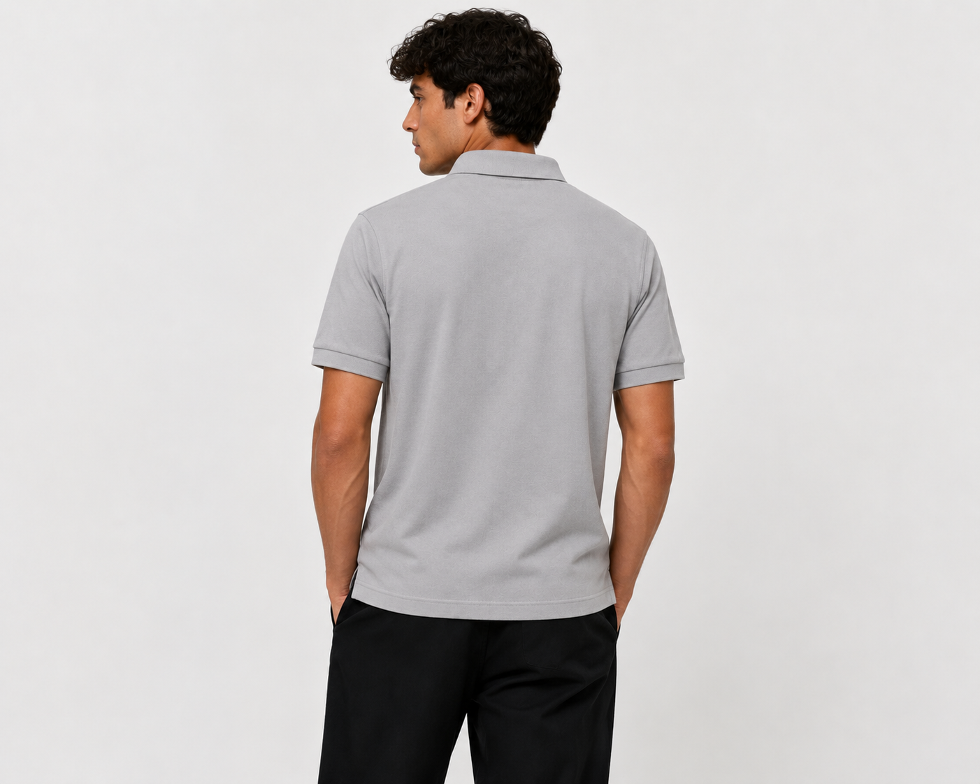 YCubed Premium Polo Shirt – Grey