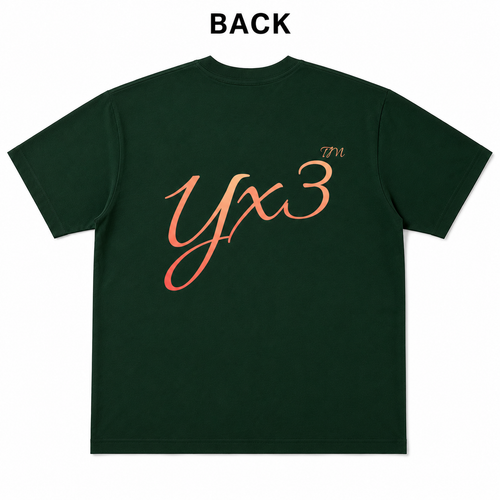 YCubed Built From Scratch™ Washed Oversized Tee (green)