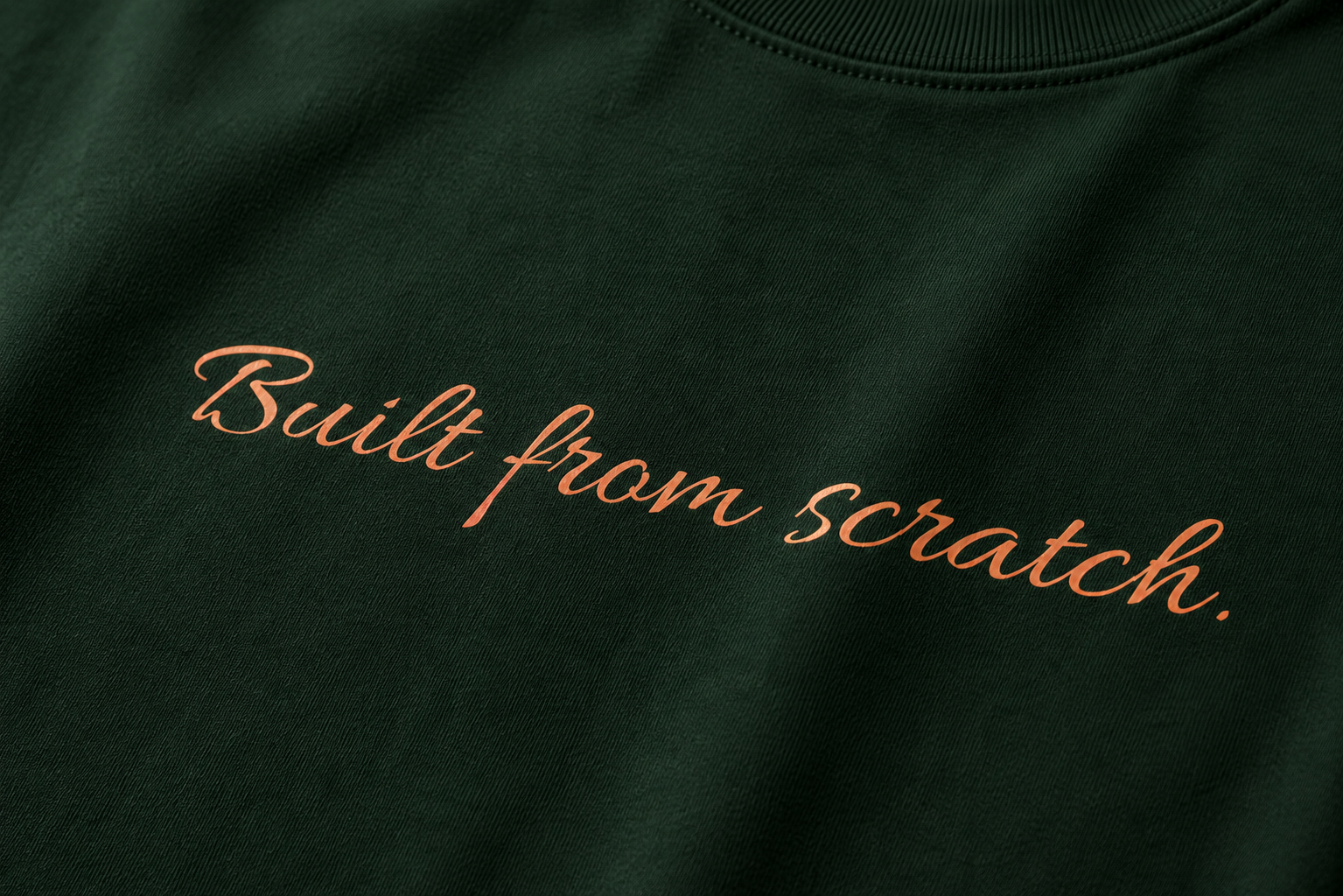 YCubed Built From Scratch™ Washed Oversized Tee (green)