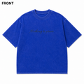 YCubed Nothing To Prove™ Parasola Oversized Tee (blue)