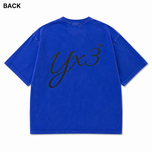YCubed Nothing To Prove™ Parasola Oversized Tee (blue)