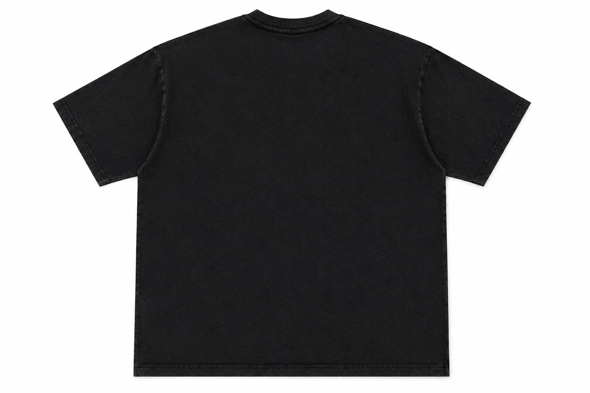 Built From Scratch™ Premium Washed Oversized Cotton Tee - Dark Grey