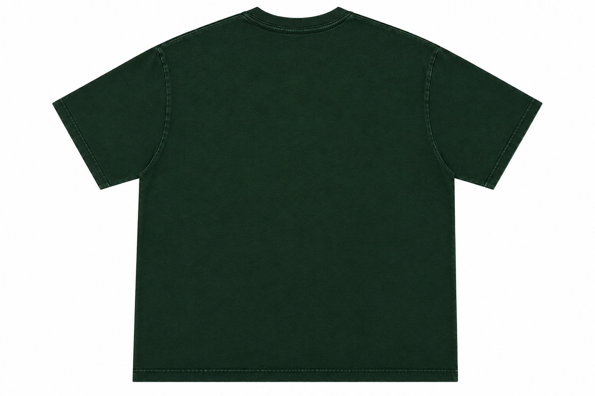 Built From Scratch™ Premium Washed Oversized Cotton Tee - Green