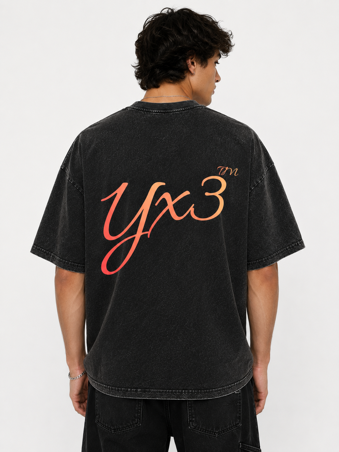YCubed Built From Scratch™ Washed Oversized Tee