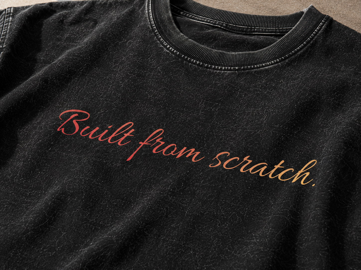 YCubed Built From Scratch™ Washed Oversized Tee