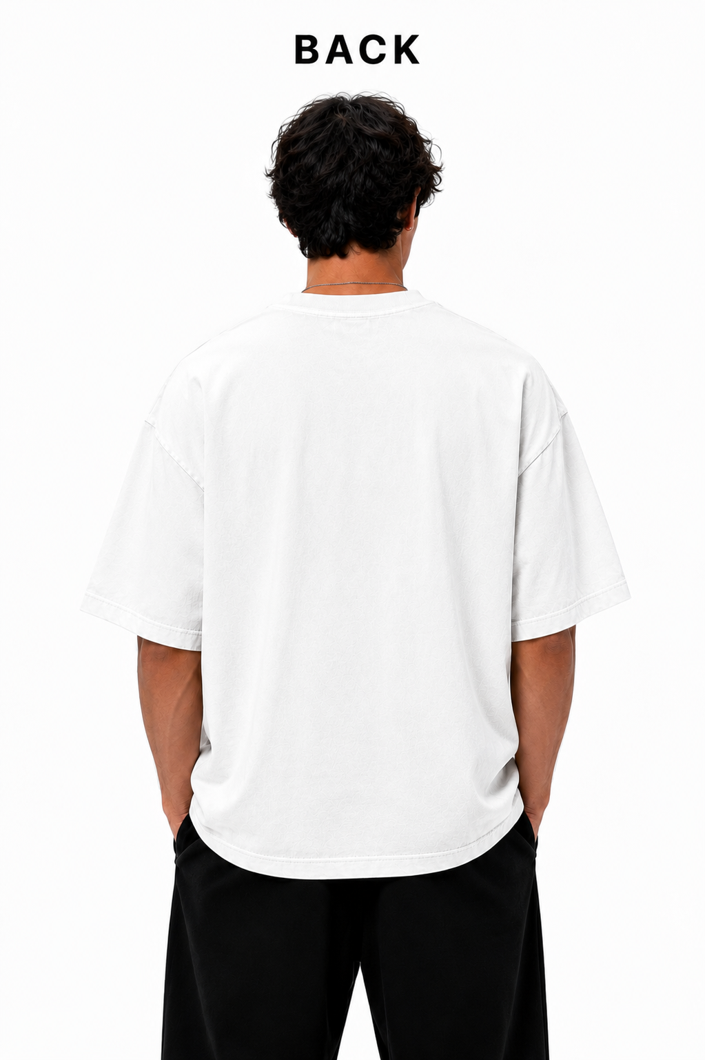 Boulevard™ Premium Oversized Cotton Tee - White